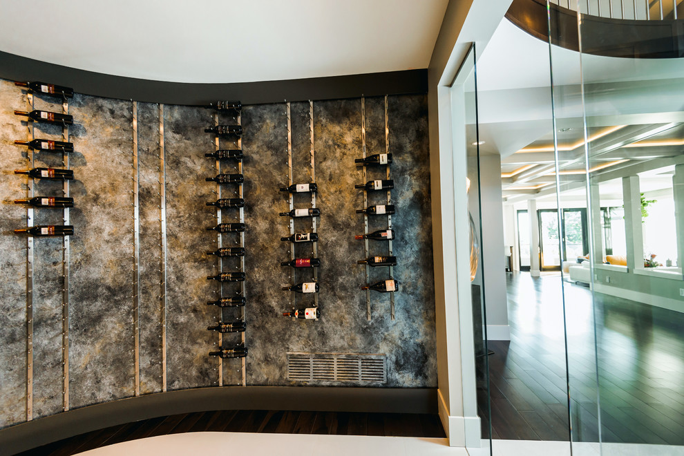 White Rock Marine Drive Modern Wine Cellar Vancouver by Versa