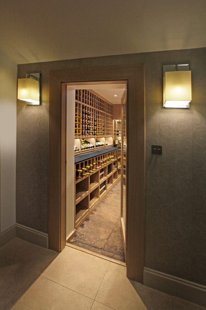 Moderner Weinkeller in London