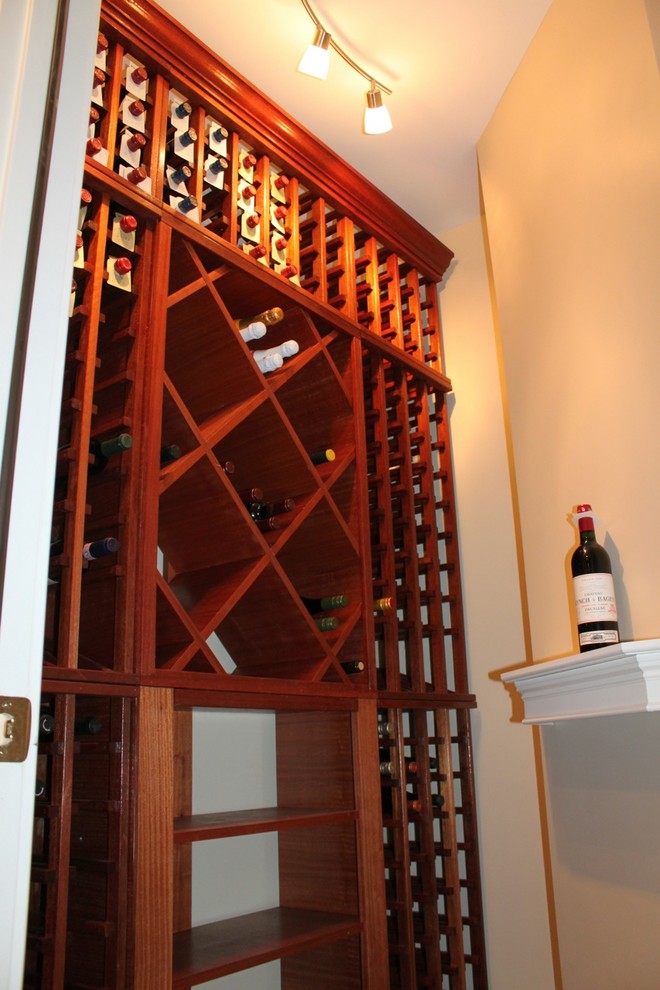 Wine Cellar Alcove Traditional Wine Cellar New York by