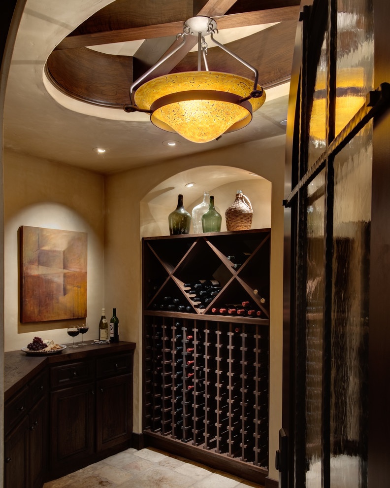 Photo of a mediterranean wine cellar in San Francisco.