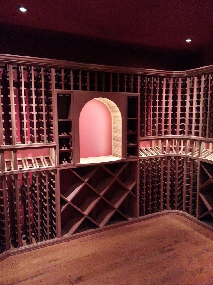 Wine Cellar Build and White Glove Install in Virgina Traditional