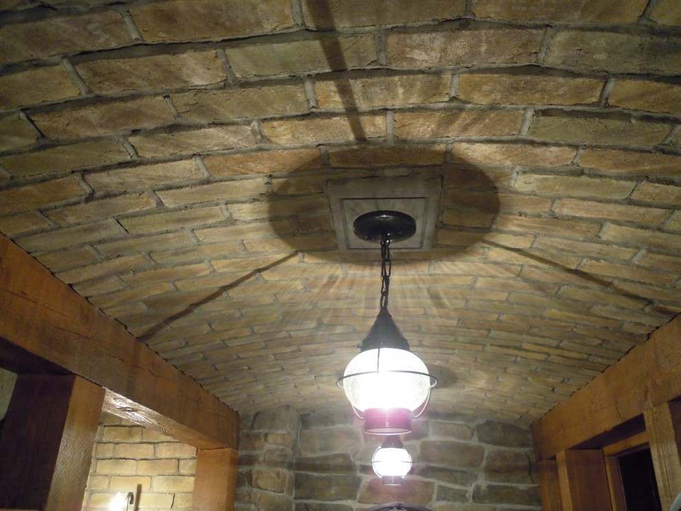 Wine Cellar Farmhouse Wine Cellar Vancouver by CastleHill