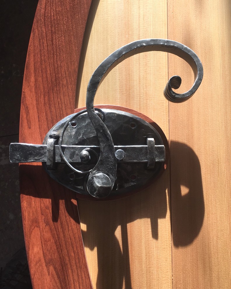 Wine Cellar Door Hardware Craftsman Wine Cellar Other by Rupp