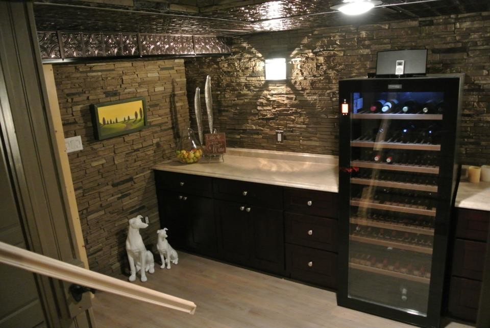 Wine Cellar Rustic Wine Cellar Toronto by Gananoque Home