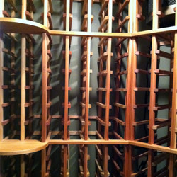 Example of a classic wine cellar design in DC Metro