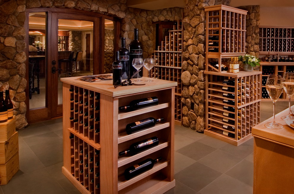 Inspiration for a classic wine cellar in Manchester.