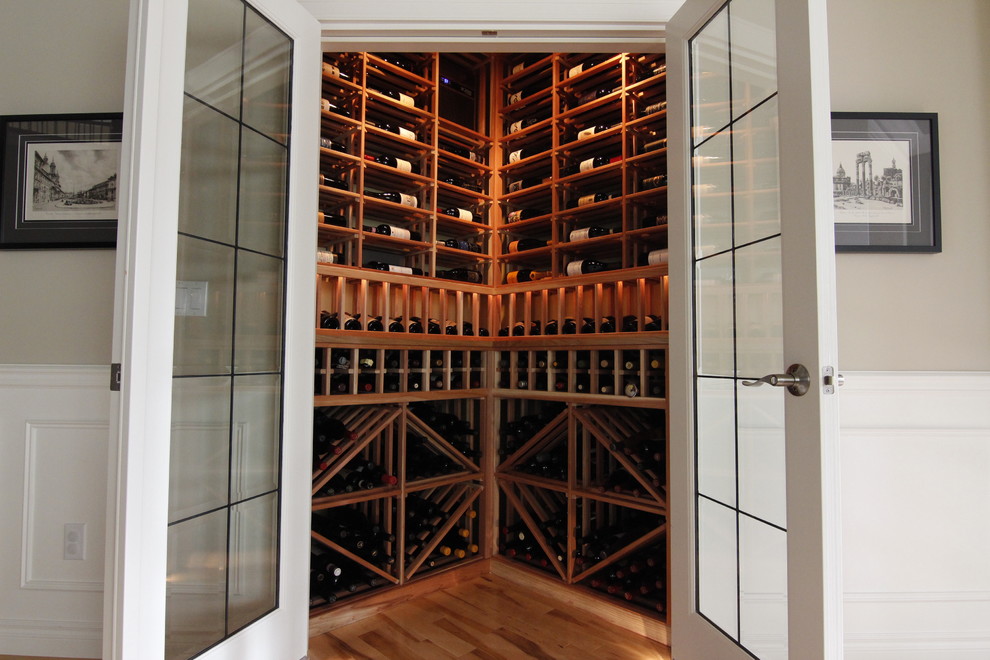 Wine cellar in Renton Washington Traditional Wine Cellar Seattle