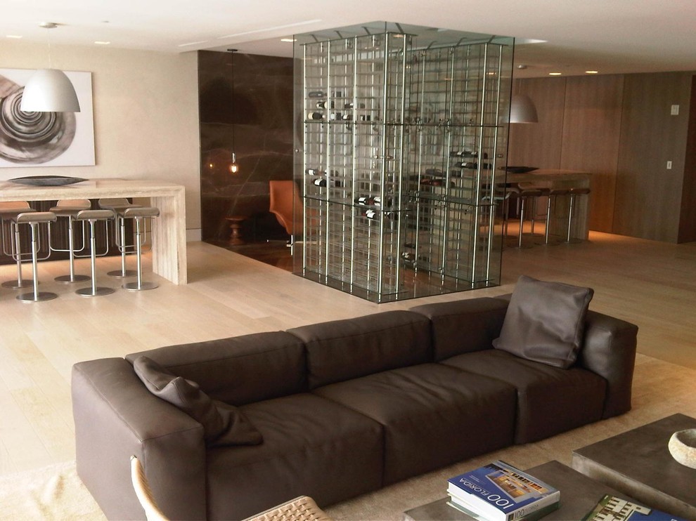 Wine Cellar Innovations Vizcaya Wine Display Modern Wine Cellar