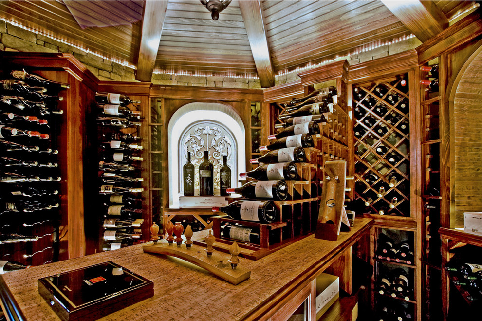 Wine Cellar Traditional Wine Cellar Miami by Luxury Home