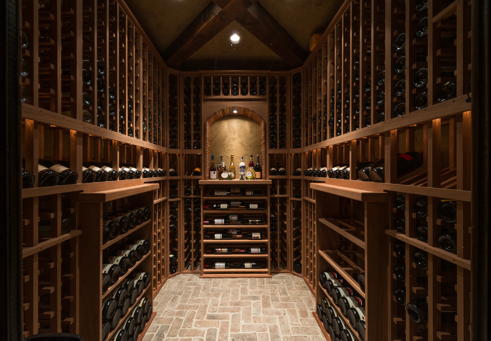Wine Cellar Rustic Wine Cellar Atlanta by Virtual Studio