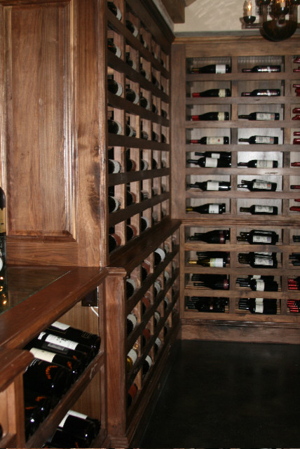 Elegant wine cellar photo in Wichita