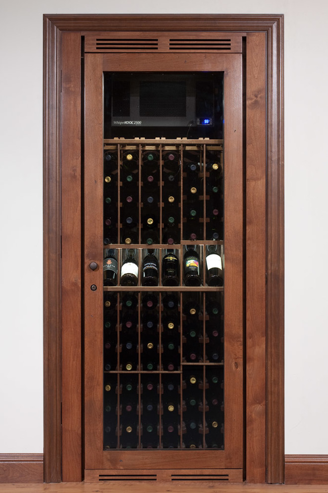 Inspiration for a wine cellar remodel in Dallas