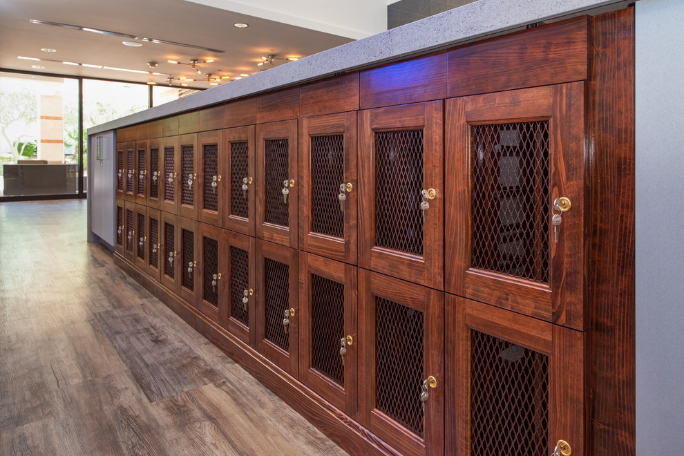 Wine Lockers in Phoenix, AZ Modern Wine Cellar Phoenix by IWA