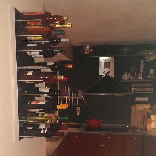 Wine Racks STACT Around the World Modern Wine Cellar Amsterdam