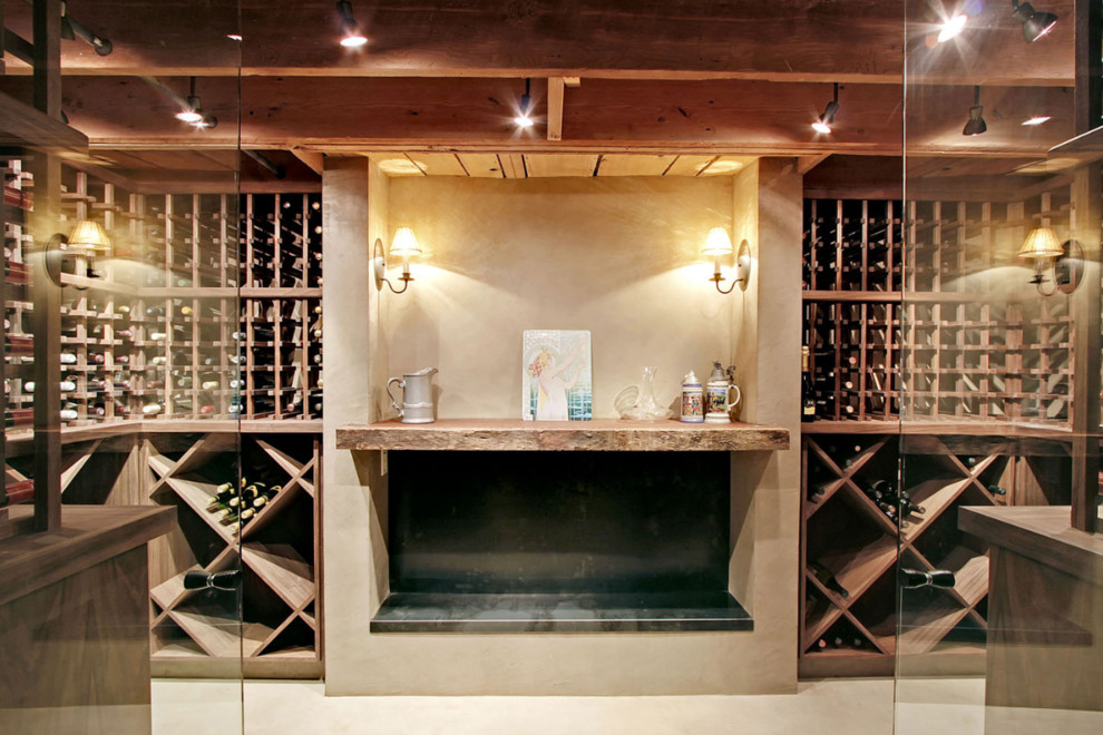 Inspiration for a wine cellar remodel in Seattle