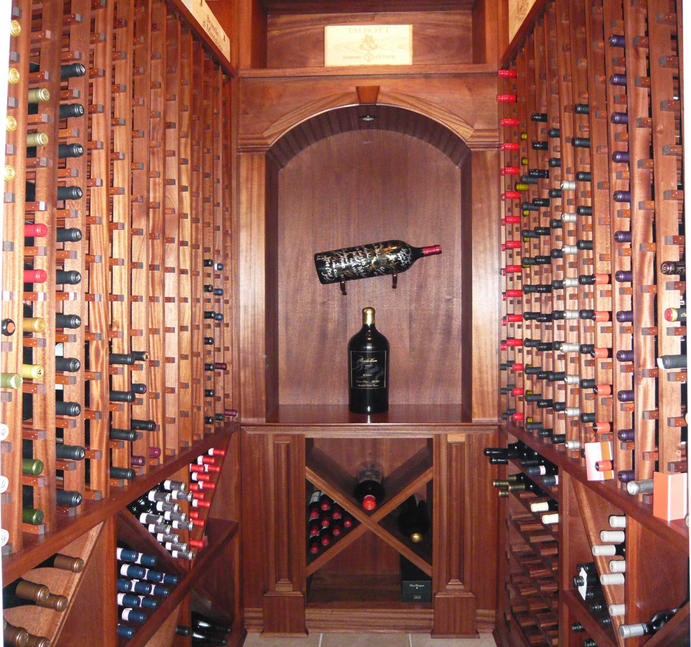 This is an example of a classic wine cellar in New York.
