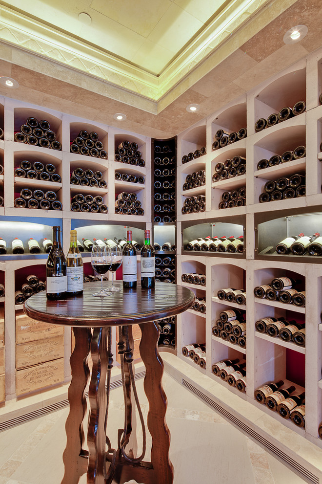 Inspiration for a classic wine cellar in Denver.