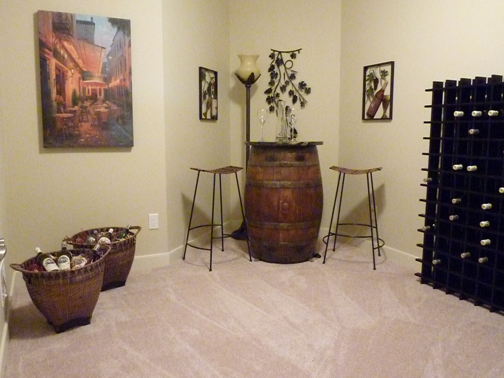 Wine Room Traditional Wine Cellar Calgary by Willow Tree Interiors Houzz
