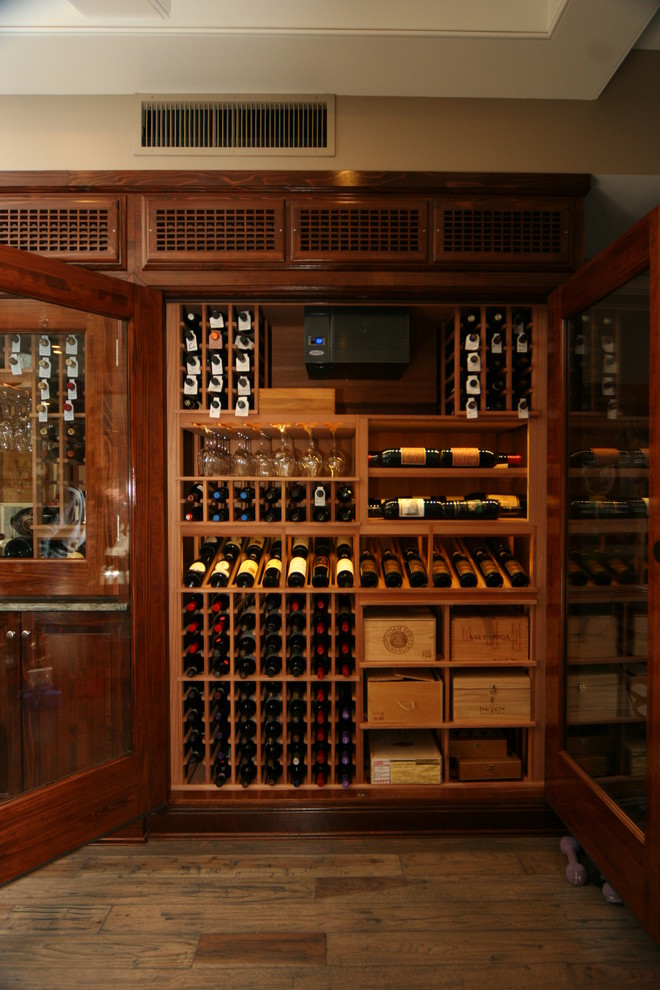 Wine Sentinel Custom Built Wine Traditional Wine Cellar