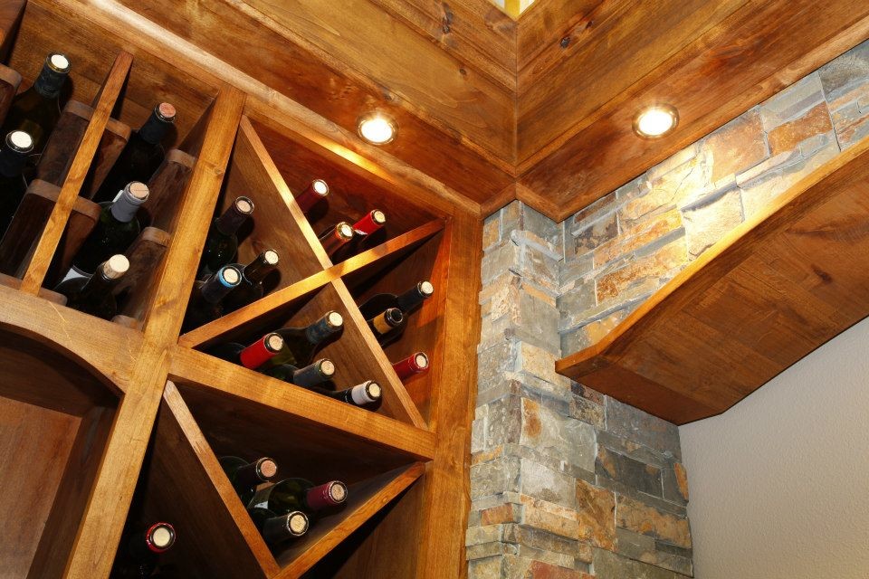 This is an example of a classic wine cellar in Portland.
