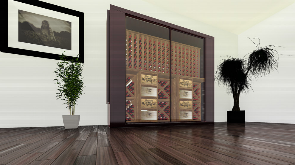 This is an example of a classic wine cellar in Other.