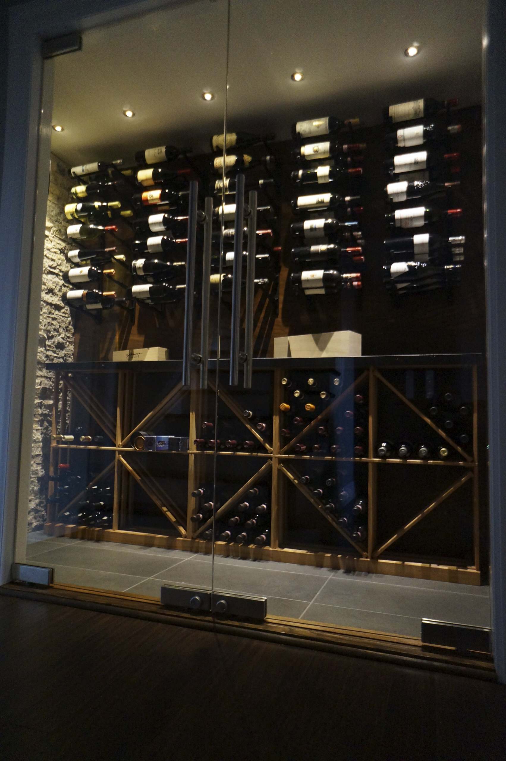 Zhang Contemporary Wine Cellar Toronto by H2O2 Wine Cellar