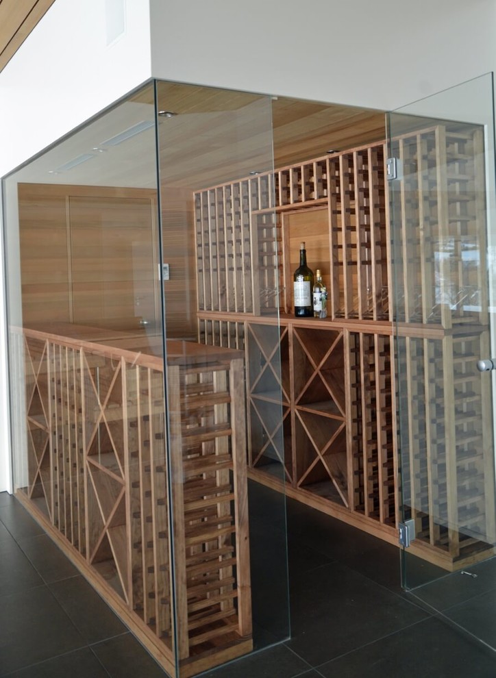 Zurich Switzerland Swiss Chalet Wine Cellar Contemporary Wine