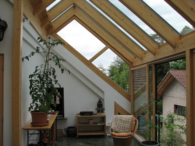 Holz-Alu Wintergarten 2 stöckig - Klassisch - Wintergarten - Sonstige