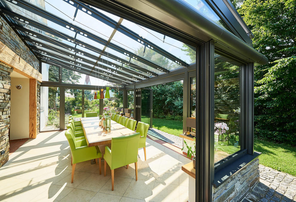 Solarlux Wintergarten Farmhouse Sunroom Bremen by Solarlux GmbH