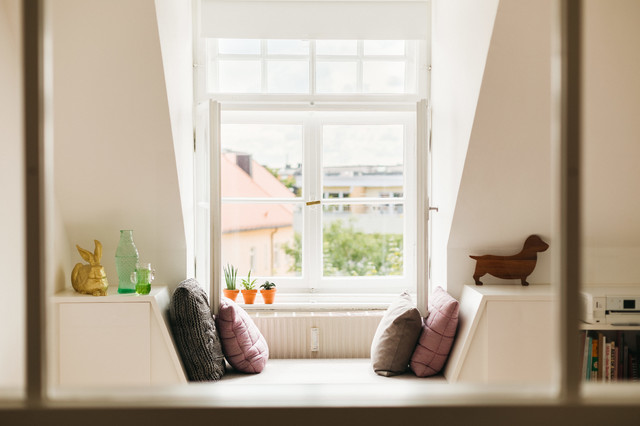 ◦ Sitzbank im Fenster ◦ - Modern - Wohnbereich - München - von Julia  Mittmann Innenarchitektur | Houzz