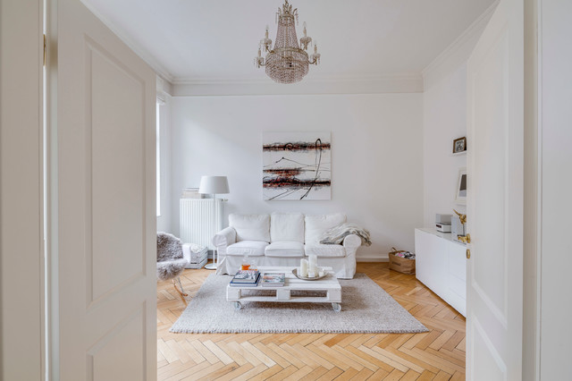 Altbau & modern in Köln - Scandinavian - Living Room - Cologne - by Sven  Fennema Fotografie | Houzz IE