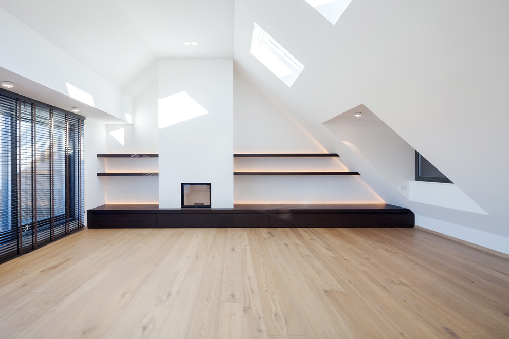 Example of a minimalist living room design in Munich