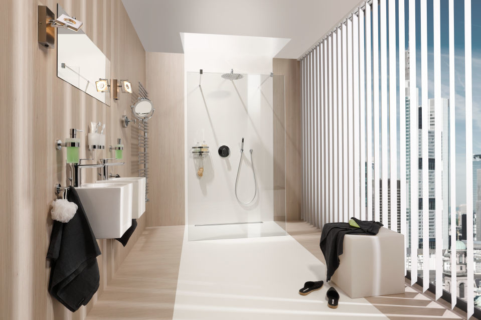 Example of a trendy bathroom design in Frankfurt