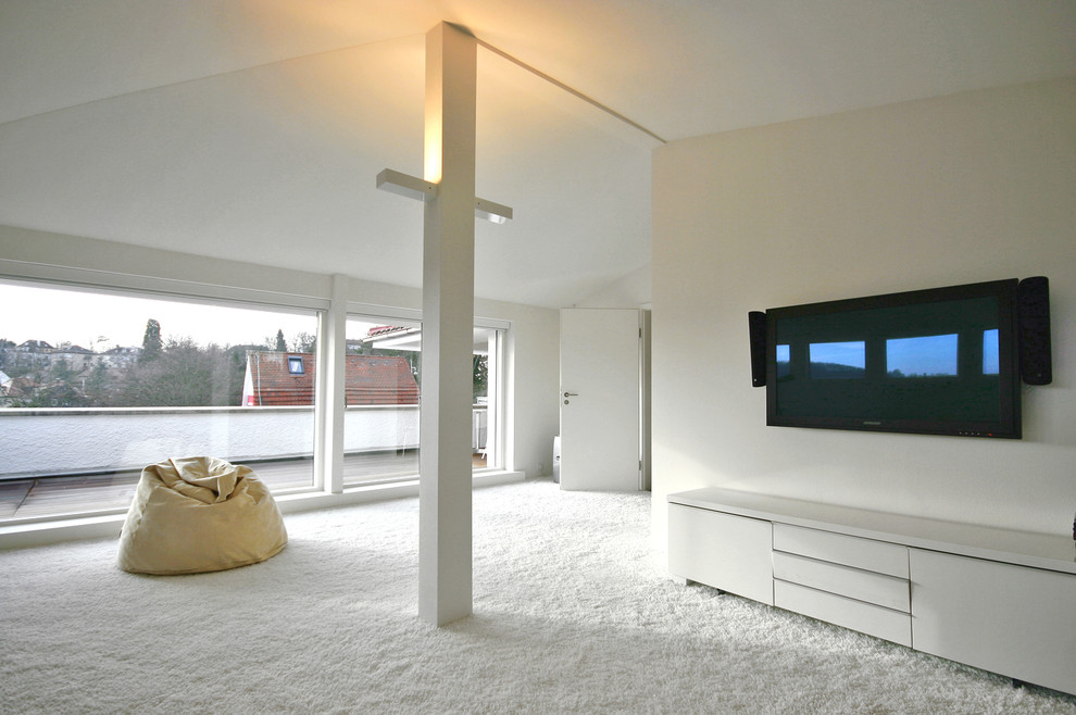 Modernes Wohnzimmer in Stuttgart