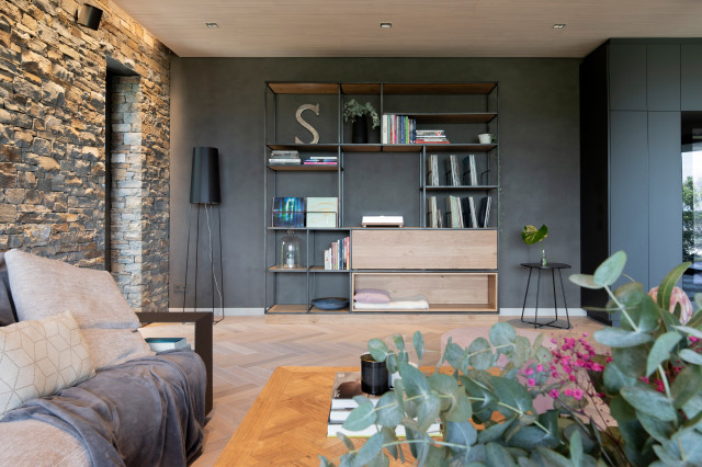 Holz. Stein. Haus. - Industrial - Wohnzimmer - Sonstige - von BRÜNING