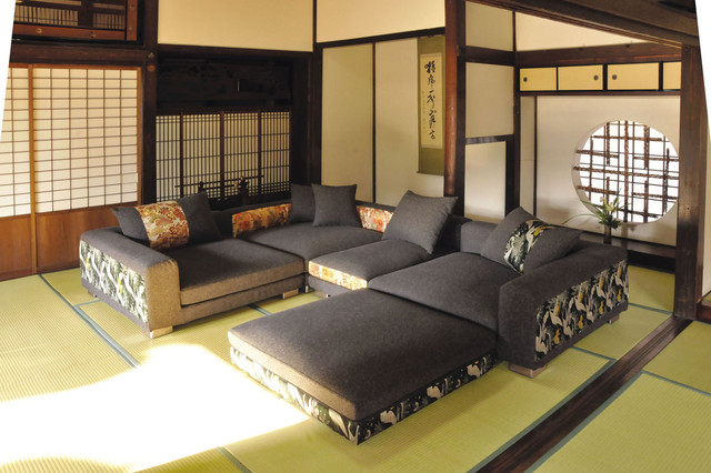 japanese furniture - Asiático - Salón - Hamburgo - de trend-studio interior  | exterior | Houzz
