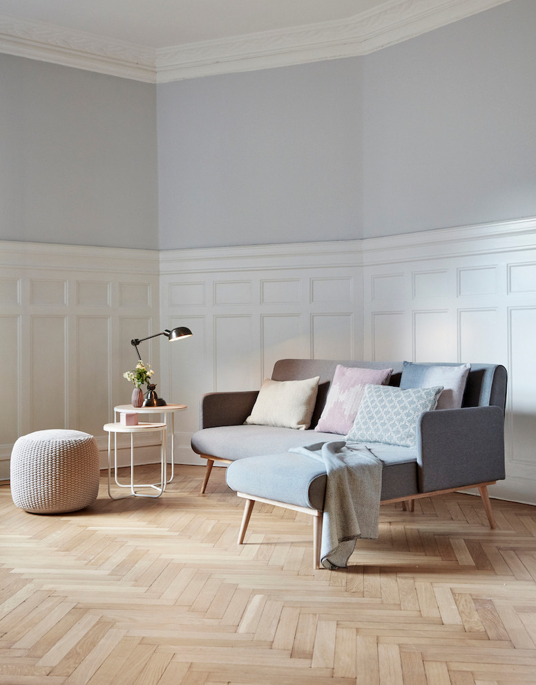 Immagine di un soggiorno scandinavo