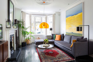 Modern Wohnzimmer Contemporary Family Room Hamburg