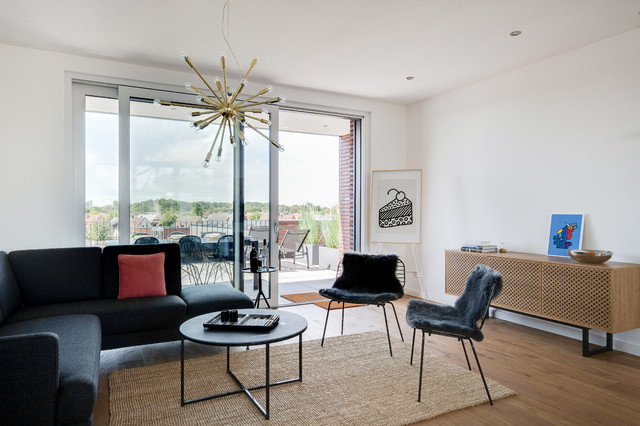 Stunning Unique Penthouse Apartment Game Room Design Inspiration image
