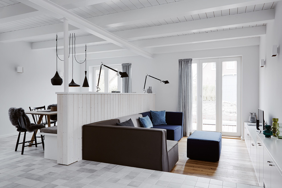 Photo of a scandi living room in Other.