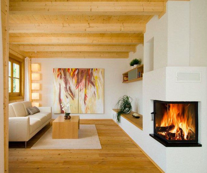 Contemporary living room in Stuttgart.