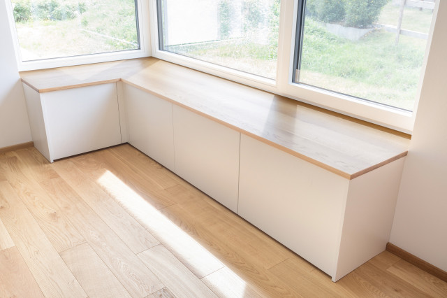 Sitzbank mit weiterem Stauraum - Modern - Wohnbereich - Stuttgart - von  Neue Räume - Die Küchen Schreiner | Houzz