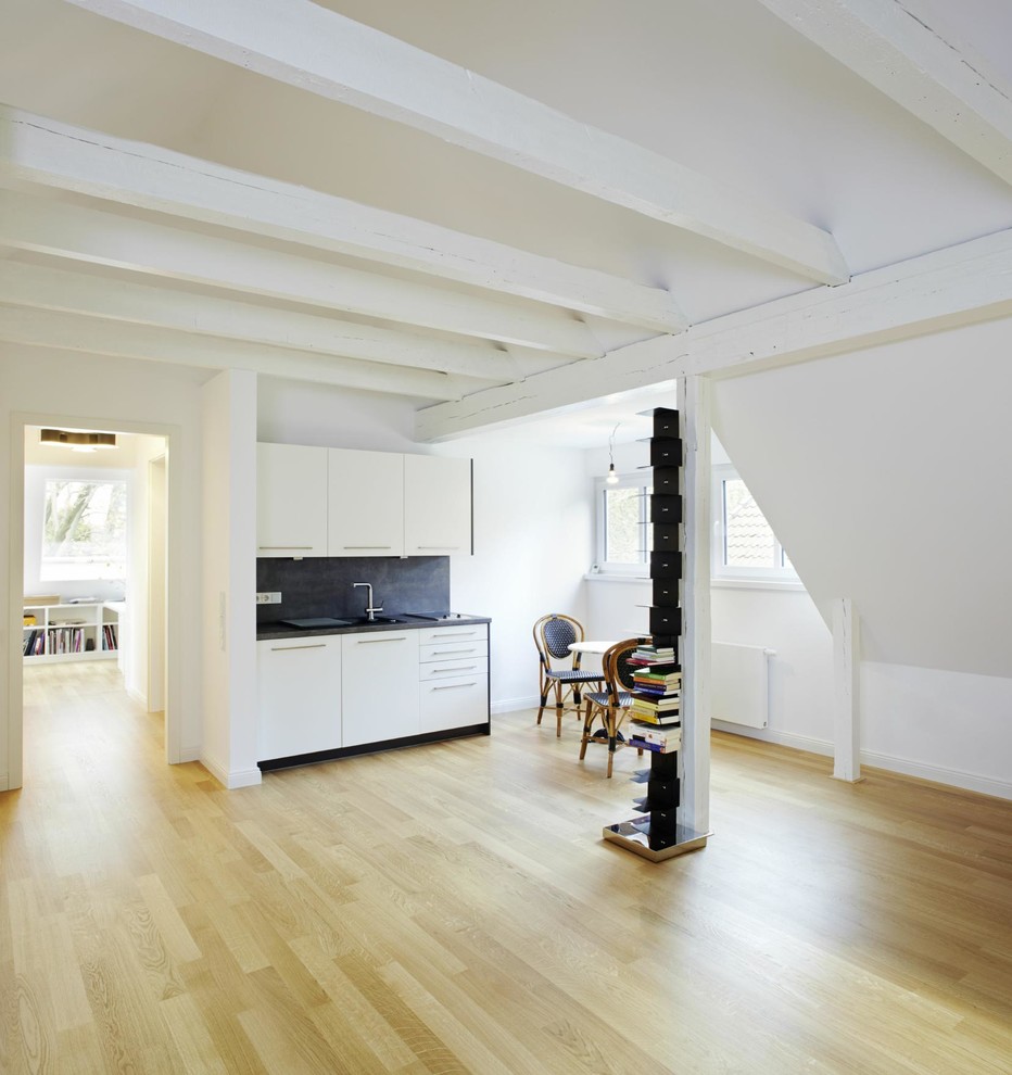 Living room - transitional living room idea in Hanover