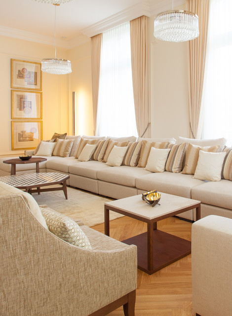 Villa, Germany - Traditional - Living Room - Other - by Lydia Seltz  Interior Design FZ LLE | Houzz