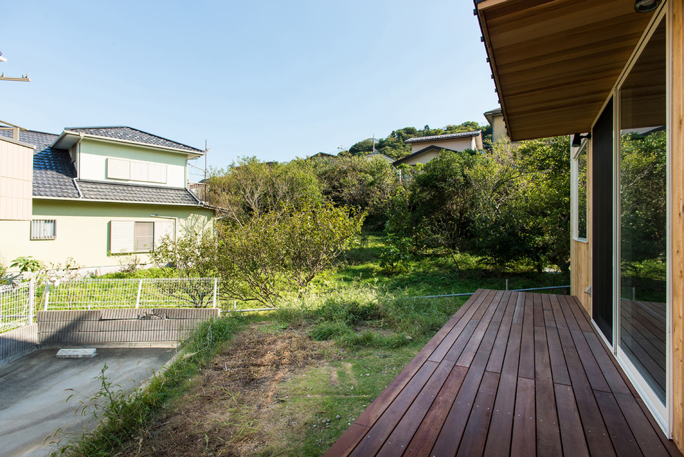 Moderne Terrasse in Tokio Peripherie