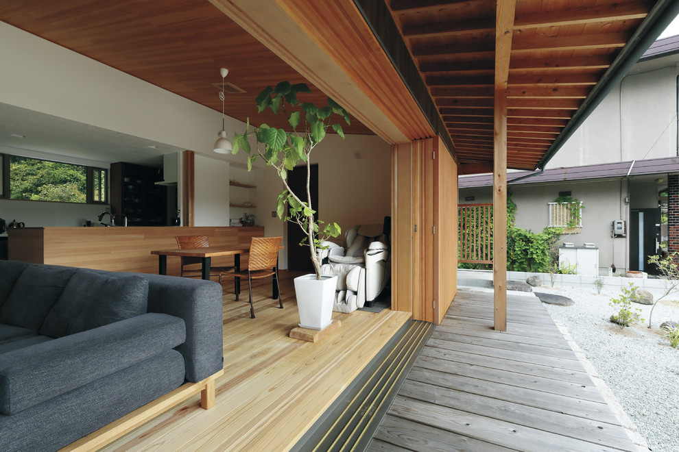 World-inspired terrace in Other.