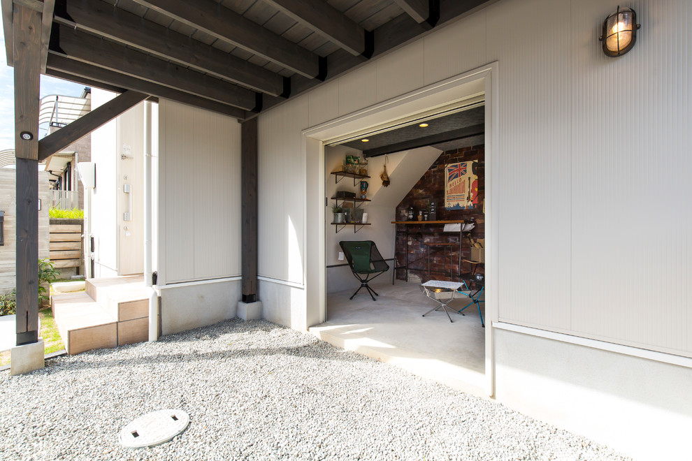 Garage - mediterranean garage idea in Other