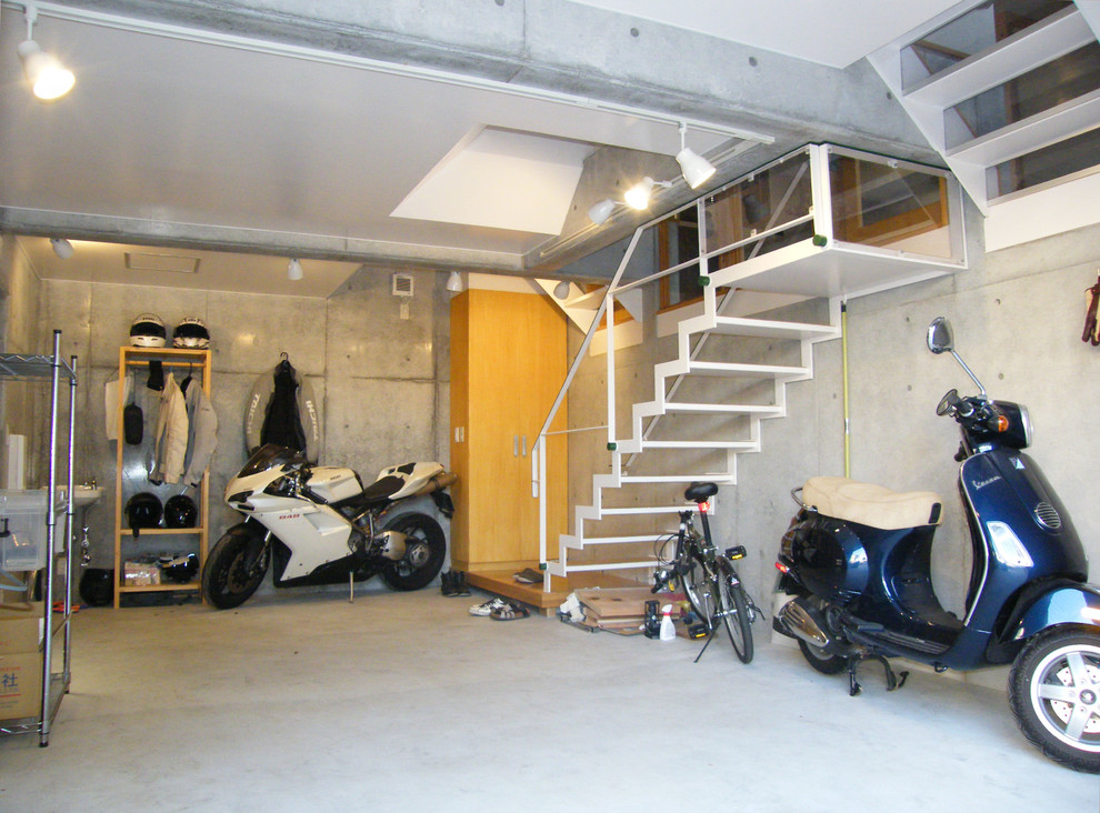Inspiration for a contemporary garage in Other.