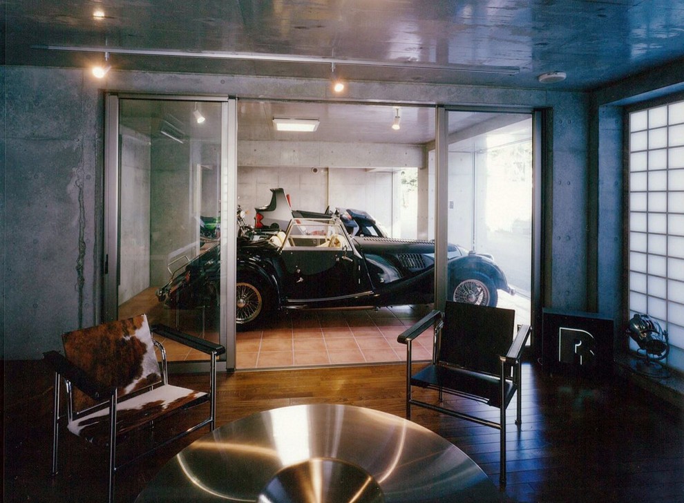 Moderne Garage in Tokio