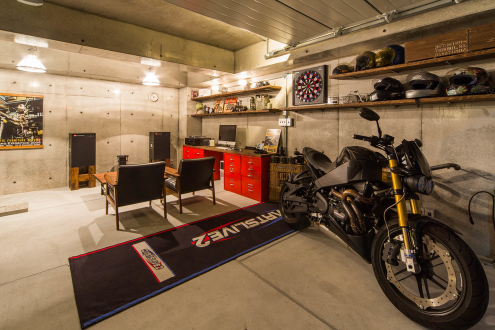 Источник вдохновения для домашнего уюта: гараж в стиле лофт